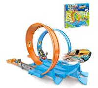 Kit de Piste de Course - Boys Car Playset Playing Raceway Speed Loop Track Circuit Vehicle Circuit | Cours de Course Amusant passionnant pour Les, Les Voyages, la fête, l'anniversaire, la ma