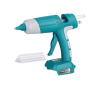 Kit de pistolet à colle chaude sans fil pour Makita 18 V LXT - Pistolet à colle numérique LED avec 10 bâtons de colle chaude de 0,43" - Pour réparations à la maison, art et artisanat (piles non