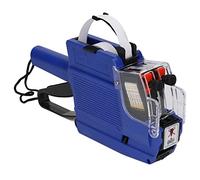 Kit de Pistolet à étiquettes de Prix à 2 Lignes et 10 Chiffres, avec Rouleau Encreur, pour Magasin de Détail, Bureau, pour L'organisation (BLUE)