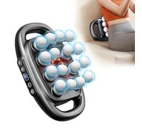 Kit de pistolet de massage à 16 têtes, avec 3 modes et 30 niveaux de force réglable, masseur électrique profond pour soulager les douleurs musculaires du cou, des épaules, du dos, des jambes, cadeau