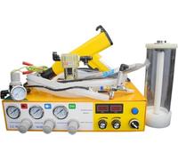 Kit de pistolet de revêtement électrostatique en poudre - Système de pulvérisation manuel avec trémie pour métal, bricolage et utilisation industrielle | Équipement de pulvérisation portable en