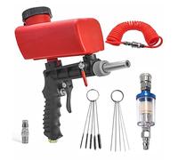 Kit De Pistolet De Sablage, Sableuse Portable, Ensemble De Pistolet De Sablage Pneumatique Réglable, Machine De Sablage Domestique Portable 90 Psi