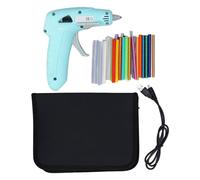 Kit de pistolet électrique sans fil Mini Glue Crafting Portable Essential pour les projets de bricolage Home Office School (Vert)