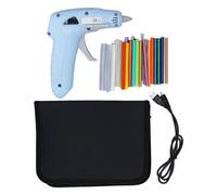 Kit de pistolet électrique sans fil Mini Glue Crafting Portable Essential pour les projets de bricolage Home Office School (Bleu)
