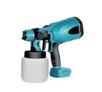 Kit de pistolet pulvérisateur 800 ml Pistolet à peinture électrique sans fil Désinfection domestique Stérilisation Seringue portable pour batterie 18 V (Blue One Battery)
