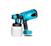 Kit de pistolet pulvérisateur électrique 800 ml, pulvérisateur de peinture sans fil, meubles de voiture, revêtement en acier, aérographe, compatible pour batterie 18 V (No Battery No P-l-u-g)