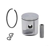 Kit de piston 34 mm compatible avec BR200 BG86 SH56 SH86 - Ensemble complet de reconstruction du moteur avec anneaux de serrage