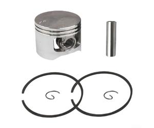 Kit de piston 46 mm, cylindre en métal pour kit de réparation de piston compatible avec ECHO PB-580H PB580T Outil de jardin extérieur Moteur Assemblée pour tronçonneuse et souffleur de feuilles