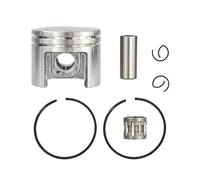 Kit de piston 6/7 pièces for tronçonneuse Stihl MS170 MS180 018 MS 180, pièces de rechange, axe de piston, anneau de circlip, roulement à aiguilles(Piston Kit-A)