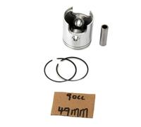 Kit de piston compatible avec Keeway TX 50 Supermoto 2 temps AM6 Minarelli Moteur 50cc 70cc 90cc 40 3 mm 47 mm 49 mm(90cc 49mm)