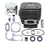 Kit de Piston Cylindre 58 mm for tronçonneuses 395 395XP 395EPA, Remplacement par Joint d'étanchéité, Bougie d'allumage
