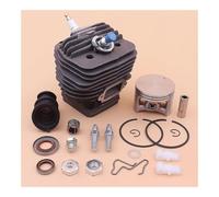 Kit de Piston Cylindre d'alésage 56 mm for MS660 066, for tronçonneuse, Joint d'huile 11220201211, Outils Jardinage à Essence