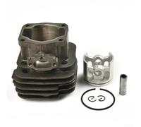 Kit de piston cylindrique de 44 mm compatible avec tronçonneuse Dolmar 111 115 PS-52 Makits DCS520 DCS5200I facile à installer
