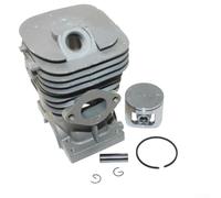 Kit de piston cylindrique pour tronçonneuse - 15 x 10 x 10 cm - Construction métallique - Pour modèles Echo CS-3700 CS-4200 - Pièce de rechange compatible avec équipement électrique extérieur