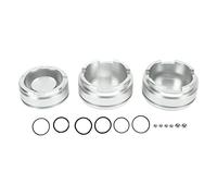 Kit de piston d'accumulateur sans goupille Construction métallique haute résistance pour transmission 4L60E 4L65E 4L70E Comprend 3 accumulateurs 6 bagues d'étanchéité 6 billes en
