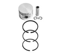 Kit de piston de compresseur d'air, 7 accessoires de pompe en métal avec 3 anneaux de circlip pour 42/47/48/51/65 mm