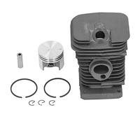 Kit de piston de culasse de 37 mm, ensemble de piston de pot de cylindre de remplacement pour tronçonneuse MS170, installation directe en aluminium moulé sous pression durable