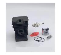 Kit de piston de cylindre d'alésage 37 mm 38 mm for tronçonneuse à essence de jardin MS170 MS180 170 180 MS171 MS181 MS 171 181 MS181C(38MM MS180)