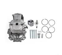 Kit de piston de cylindre de 39 mm pour Honda GX35 GX35NT Pièce de rechange pour moteur de tondeuse à gazon avec goupille, bague d'étanchéité, circlip, boulon de montage