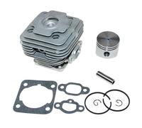 Kit de Piston de Cylindre de 40 mm Compatible avec Les tronçages de la série BC350 BC380 s'adapte à 37 38 370 380 381 Modèles de Remplacement OM36