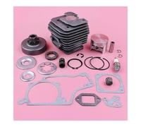 Kit de Piston de Cylindre de 52 mm for MS380 038 MS 380, kit de réparation de Joint de Jante de Tambour de pignon d'embrayage, pièce de Rechange de Remplacement for tronçonneuse