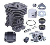 Kit de piston de cylindre de rechange 38 mm sur mesure pour tronçonneuse modèles 136 142 avec ensemble complet de composants