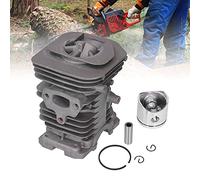 Kit de piston de cylindre de tronçonneuse, kit cylindre piston, pièces de rechange de tronçonneuse de jeu de piston de cylindre de 38 mm pour Husqvarna 136 137 141 tronçonneuse