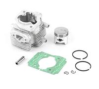 Kit de piston de cylindre en acier inoxydable Dioche - Accessoire en acier inoxydable compatible avec taille-haie 23 HT2300