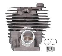 Kit de Piston de Cylindre, Ensemble de 52 Mm pour Tronçonneuse en Métal pour Stihl MS251 MS251C MS251CBE-2Mix MS251Z en Alliage D'aluminium à Haute Teneur en Silicium