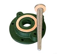 Kit de piston de rechange pour pompes à poignée de type 75 avec valve de perçage de nez et bagues d'étanchéité pour augmenter l'efficacité de la pompe (silicone vert foncé)
