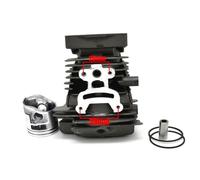 Kit de Piston du Cylindre d'alésage de 38 mm Compatible avec MS171 MS181 C MS181C La pièce de Remplacement du Moteur de tronçonneuse ajuste Le numéro OEM 1139 020 1201