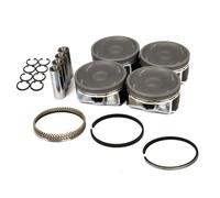 Kit de piston et anneau compatible Compatible avec 2,5 L H4 Gas SOHC EJ25 Engine 1998-2006 Compatible avec certains modèles, y compris Impreza Forester Legacy Outback