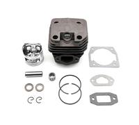 Kit de Piston et Cylindre for tronçonneuse à Essence, pièces et Accessoires for Outils électriques de Jardin, Compatible avec Les modèles 58cc, 52cc et 45cc(58cc 45.2mm)