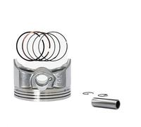 Kit de piston GX630 78 mm compatible avec le moteur HA GX690 24HP VTWIN CONSTANT 10KW MODÈLES DE GÉNÉRATEURS SHT SH ET E 11000 11500 12000 Comprend des clips de broches d'anneaux(COMPLETE PISTON KIT)