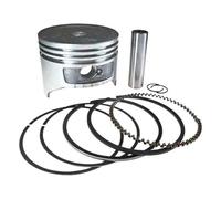 Kit de piston GXV120 60 mm for GXV120 118 CC 4 temps 4 CV OHV arbre vertical HR194 214 215 ensemble de bagues de cylindre de tondeuse clip ab