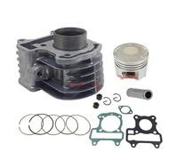 Kit De Piston Kit De Joint Segment Piston Cylindre Moto Pour DIO Pour GIORNO Pour VISION Pour Aujourd'hui 50 NCH50 NSC50 NVS50 NSK50 EFI Pour CARB Segments(A)