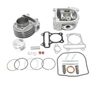 Kit De Piston Kit De Reconstruction Gros Alésage Culasse Assy 4 Temps 139QMB 139QMA Moteur De Scooter Et Cyclomoteur ATV Pour GY6 105cc 52mm Segments
