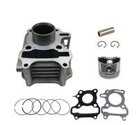 Kit De Piston Pour SYM Pour Mio 50 Pour Violon 2 Jet 4 Pour Allo Pour Violoncelle 50cc Pour Awa XS1P37QMA QJ50QT-18D12100-AMA-000 Moteur 4 Temps 37mm Segments