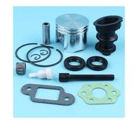 Kit de Pistons de 42,5 mm avec Joints d'huile de collecteur et Joint de Conduite de Vide for scie à chaîne 025 MS250 MS 250