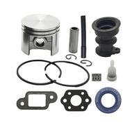 Kit de Pistons de 42,5 mm avec Joints d'huile de collecteur et Joint de Conduite de Vide for scie à chaîne 025 MS250 MS 250