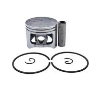 Kit de Pistons de tronçonneuse 45 mm for Moteur à Cylindre 5200 52cc G5200 avec bagues de goupille et circlips, pièces de Rechange