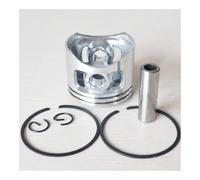 Kit de Pistons de tronçonneuse 45 mm for Moteur à Cylindre 5200 52cc G5200 avec bagues de goupille et circlips, pièces de Rechange