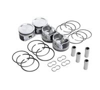 Kit de pistons et anneaux de moteur 06B107065N 4 pièces STD compatibles avec les pièces de moto automobile A4 TT Beetle MK4 B5 1.8T Compatible avec numéro de pièce 06A198151B