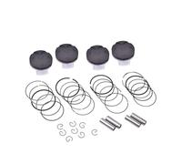Kit de pistons et segments de piston 67 mm, 67,25 mm, 67,5 mm, 67,75 mm, 68 mm, STD +25, 50, 75, 100, for KN-9, CBR600, CBR 600 F5 2007-2015(4x 1.00 Piston Ring)