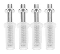 Kit de Pivots Supérieurs pour Porte Pliante de Placard 4 Pièces