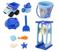 Kit De Plage pour - Jouets De Plage Mer pour avec Seau | Château Construction Jeu d'eau avec Moules Activité Extérieure
