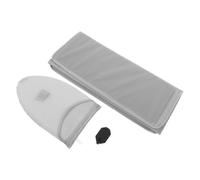 Kit de Planche à Repasser Suspendue Moufles Vapeur et Crochet Réglable | Coton Oxford et Pp, Surface Épaisse Antidérapante, Fixation Porte, pour Buanderies et Dortoirs
