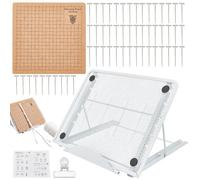 Kit de Planche et Support en macramé - Fournitures en macramé, Outils réglables en macramé, créations de nouage, Fournitures, Planche Polyvalente pour sécuriser et créer