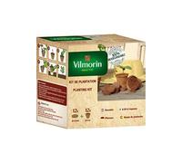 Kit de plantation à 12 godets en fibre de coco + 12 pastilles en fibre de coco