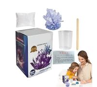Kit De Plantation De Cristaux, Kit Scientifique Sur Les Cristaux,Jouets De Laboratoire D'expériences Scientifiques De Culture De Cristaux | Jouet De Projet Stem Pour Garçons Et Filles Âgés De 8 Ans Et
